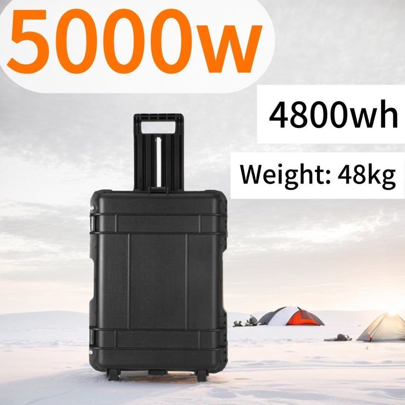 8000W κορυφαία ισχύς φορητή ηλιακή γεννήτρια 5000W αυτοκινητικά τραπεζάκια ενέργειας έκτακτης ανάγκης για κάμπινγκ