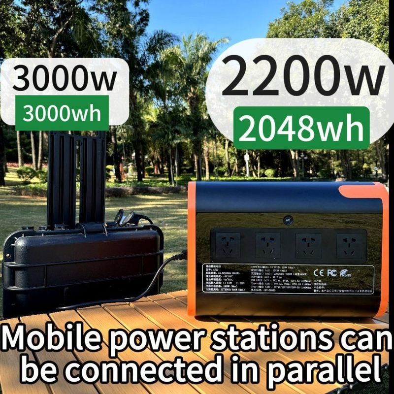 Πορτοκαλί 2200W Uav ηλιακή γεννήτρια με πιστοποίηση Un38.3/Msos και ισχύ κίνησης 4000W