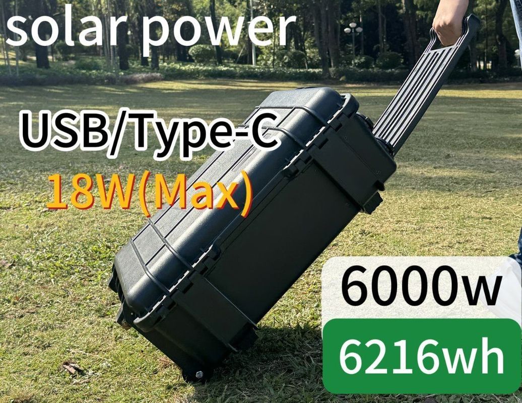 6000W γεννήτης φορητό σταθμό ηλεκτρικής ενέργειας Η απόλυτη λύση για τις εξωτερικές δραστηριότητες