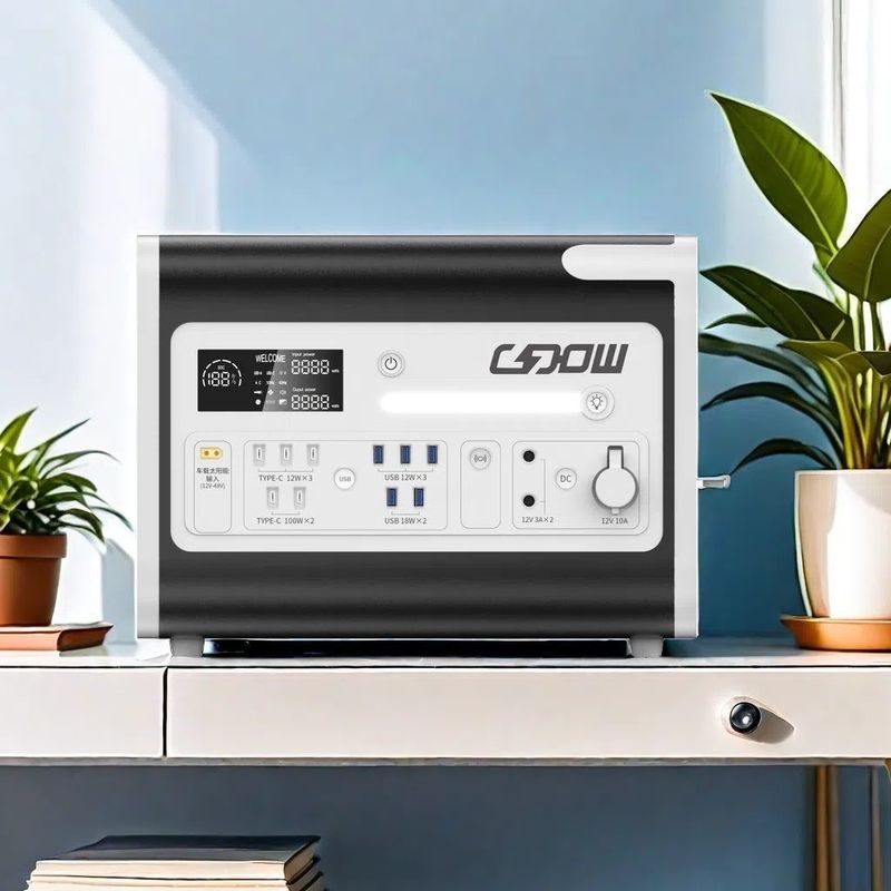 Φορητή LiFePO4 2000W Ηλιακό Πίνακα Τύπος φόρτισης UPS κινητή ενέργεια για την αντιμετώπιση καταστροφών