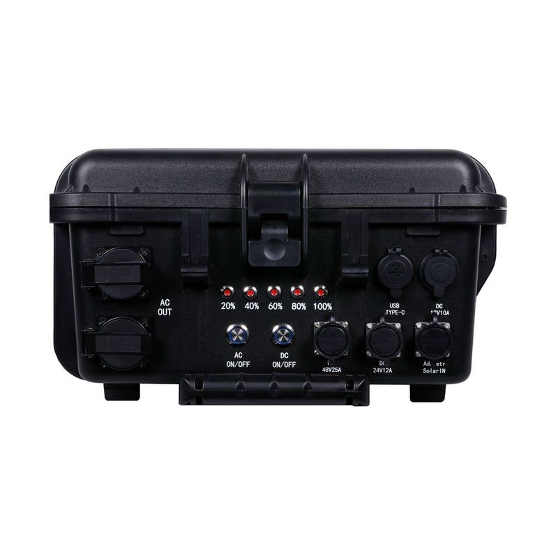 600W 2000W 3000W Επείγουσα ενέργεια Φορητό ηλιακό σταθμό για και ζωντανή μετάδοση