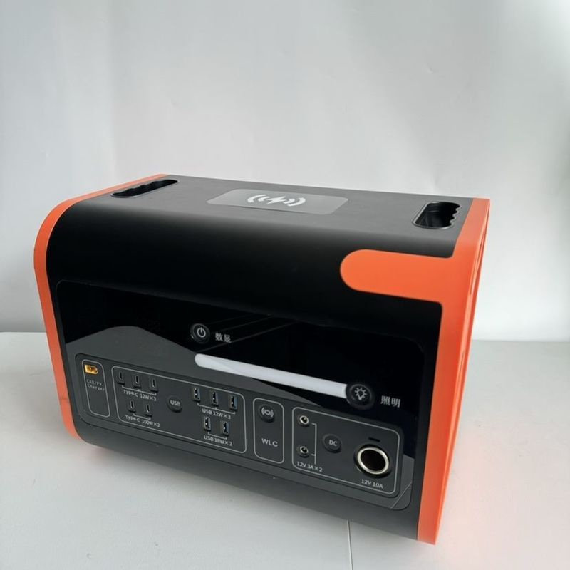 1000W κινητή ενέργεια 110V 220V ηλιακή γεννήτρια 2200W εξωτερικό εσωτερικό φορητό σταθμό ηλεκτρικής ενέργειας