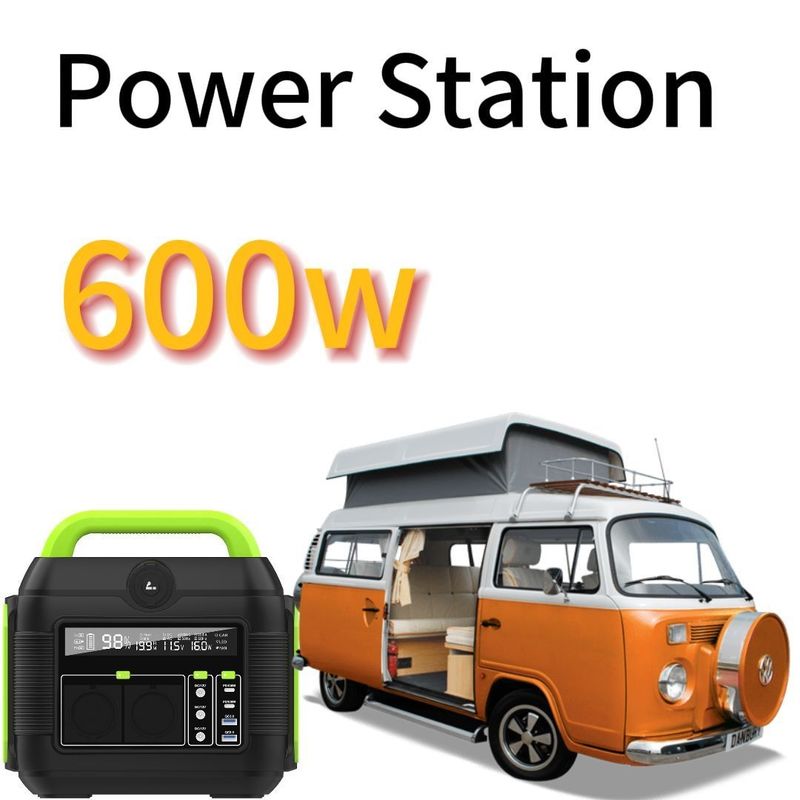 600W/288wh Ηλιακό κινητό φορητό σταθμό ηλεκτρικής ενέργειας για εξωτερικές δραστηριότητες με μπαταρία λιθίου