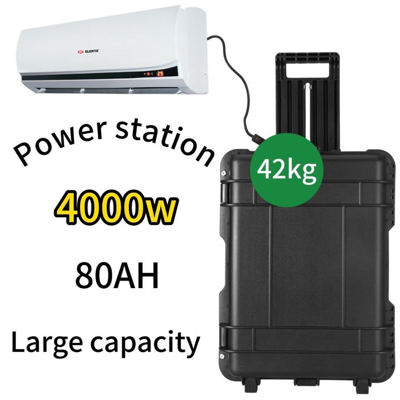 LT-40 4000W/3840wh/OEM ODM μπαταρία CE πιστοποιημένο φορητό σταθμό ηλεκτροπαραγωγής υψηλής χωρητικότητας