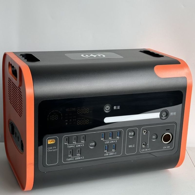 110V 220V Ηλιακό σταθμό ηλεκτρικής ενέργειας 1000W 2200W για αδιάλειπτη παροχή ενέργειας σε εξωτερικούς χώρους