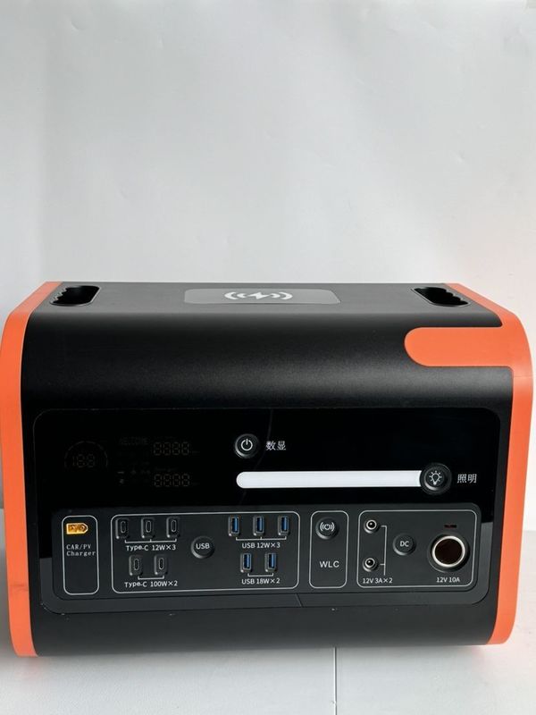 Ηλιακή φόρτιση 800W Πραγματική παροχή ενέργειας με κυματιστή ακτινοβολία Ιδανική για υπαίθρια ζωή και ταξίδια