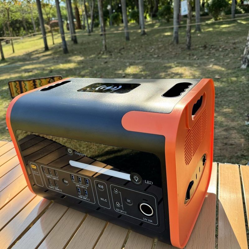 800W Ηλιακή φόρτιση Εφεδρικό μετατροπέα για εξωτερική ζωντανή μετάδοση φορητό σταθμό ηλεκτρικής ενέργειας