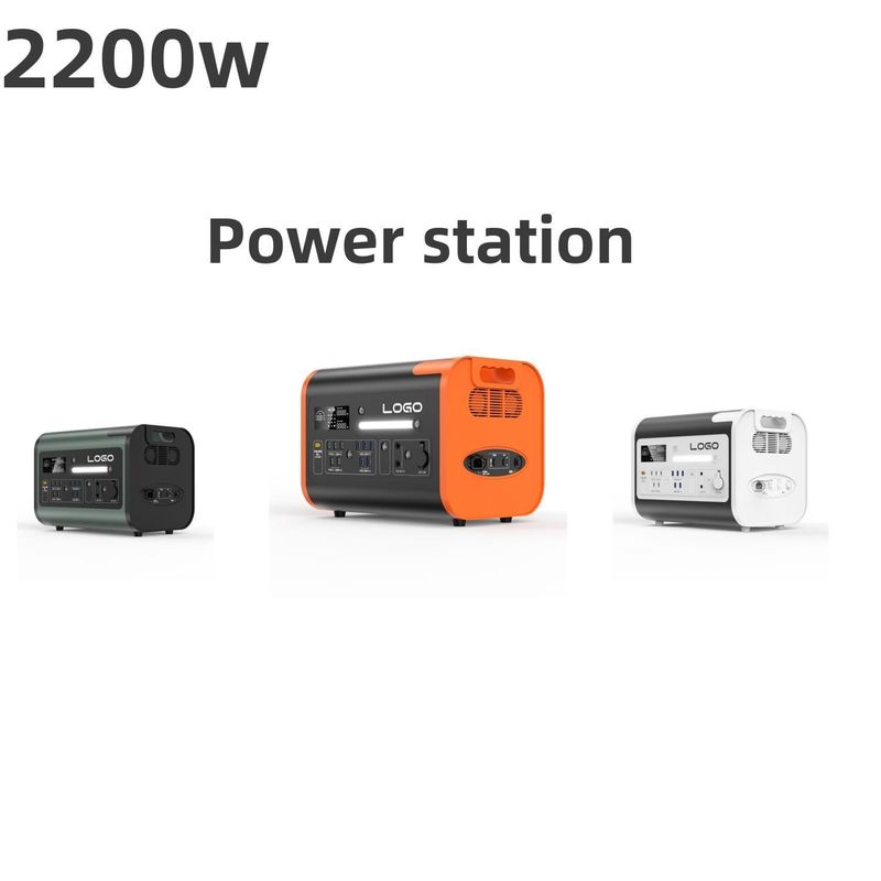 Συνεχή ισχύς 3500W Φορητό σταθμό ηλεκτρικής ενέργειας για οικογενειακές καταστάσεις έκτακτης ανάγκης και εξωτερικά