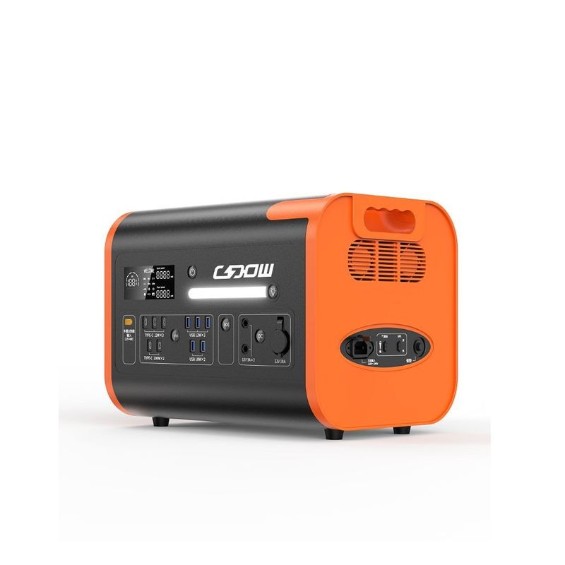 2200W2048wh/40ah Φορητό ηλιακό σταθμό για τις Ηνωμένες Πολιτείες Οικογενειακό υπαίθριο κάμπινγκ