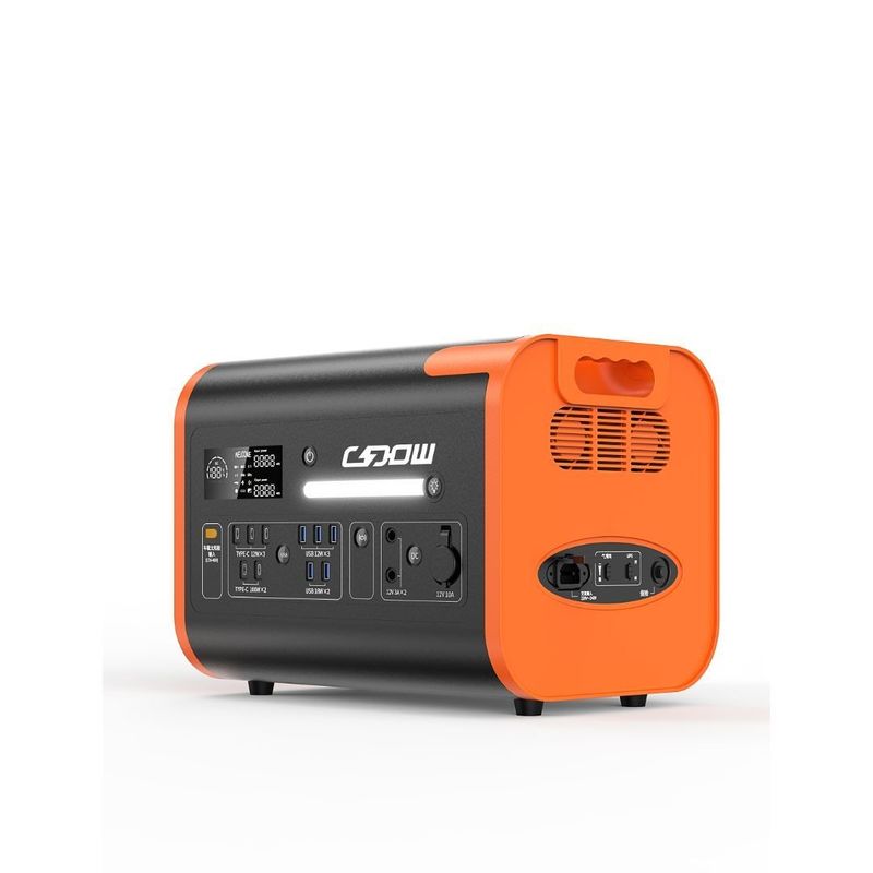 1800W/2200W ισχύς εξόδου Ηλιακό πάνελ Επείγουσα παροχή ενέργειας για εξωτερικές και οικιακές ανάγκες