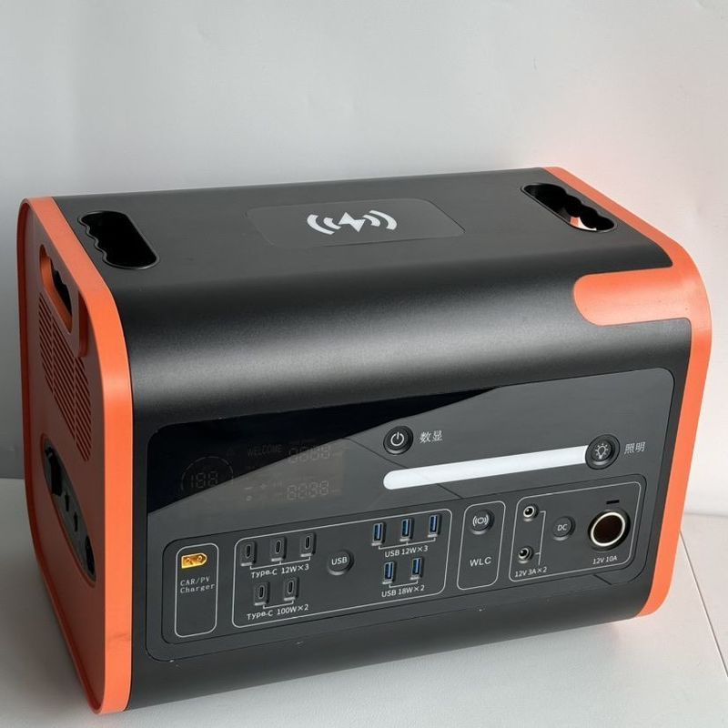 2200W συνεχής ισχύς μπορεί να οδηγήσει σε 4000W υψηλής χωρητικότητας πορτοκαλί εξωτερικό σταθμό ηλεκτροπαραγωγής οχημάτων