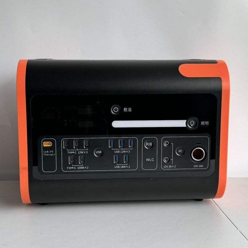 1500W 2000W 2200W 3000W Εξωτερικό οικογενειακό εφεδρικό ενεργειακό σύστημα έκτακτης ανάγκης Κατασκήνωση Ηλιακό σταθμό