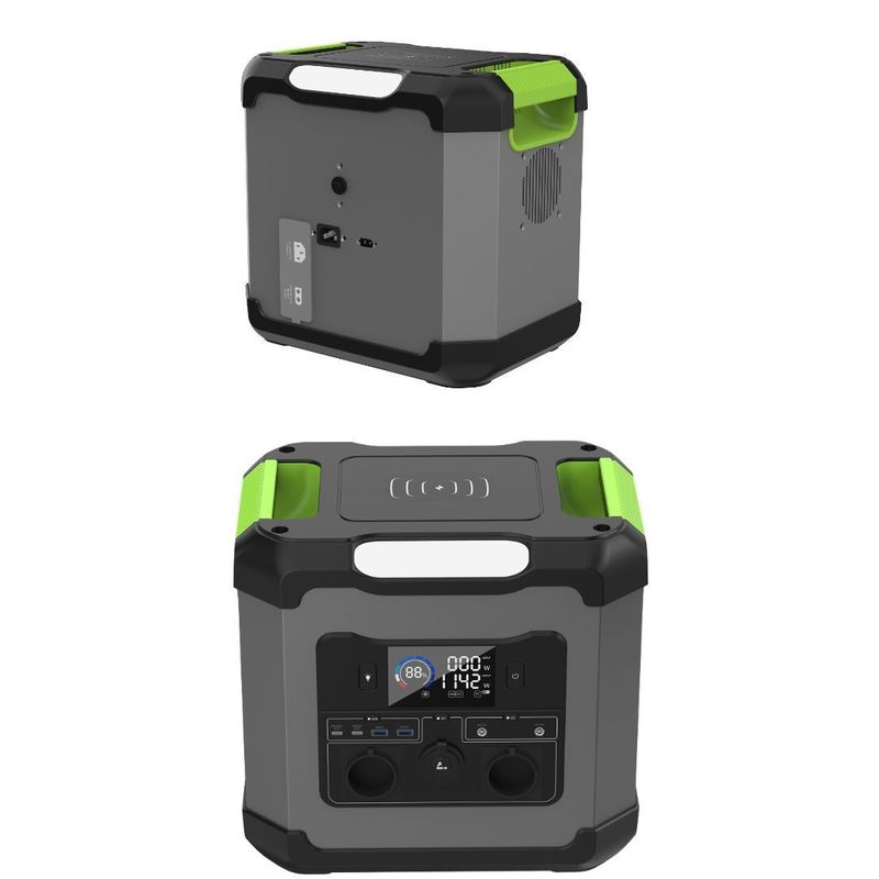 1500W/1344wh φορητό σταθμό ηλεκτρικής ενέργειας ιδανικό για υπαίθριο γραφείο και ιατρικές καταστάσεις