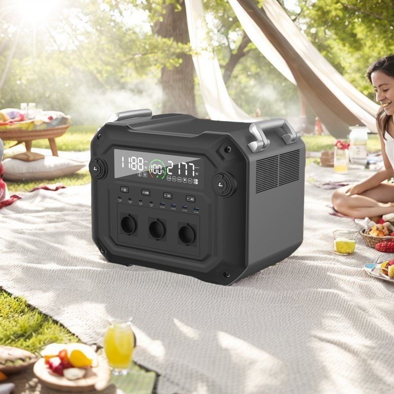 Αντιστροφέας Διοικητικός αντιστροφέας 2500W για κατασκήνωση εξωτερικό σπίτι φορητό σταθμό ηλεκτρικής ενέργειας