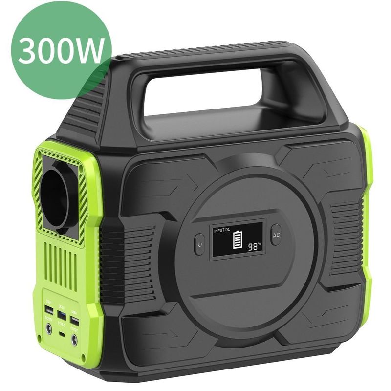 110V/240V/50-60Hz 300W Κέντρο Ενέργειας Έκτακτης Ανάγκης για Εξωτερικές Περιπέτειες