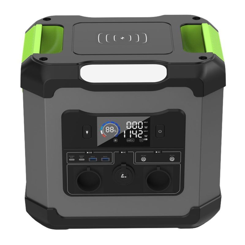 Μετατροπέας Δίδυμος μετατροπέας 16,3kg 1500W κινητή τροφοδοσία για υπαίθριο κάμπινγκ