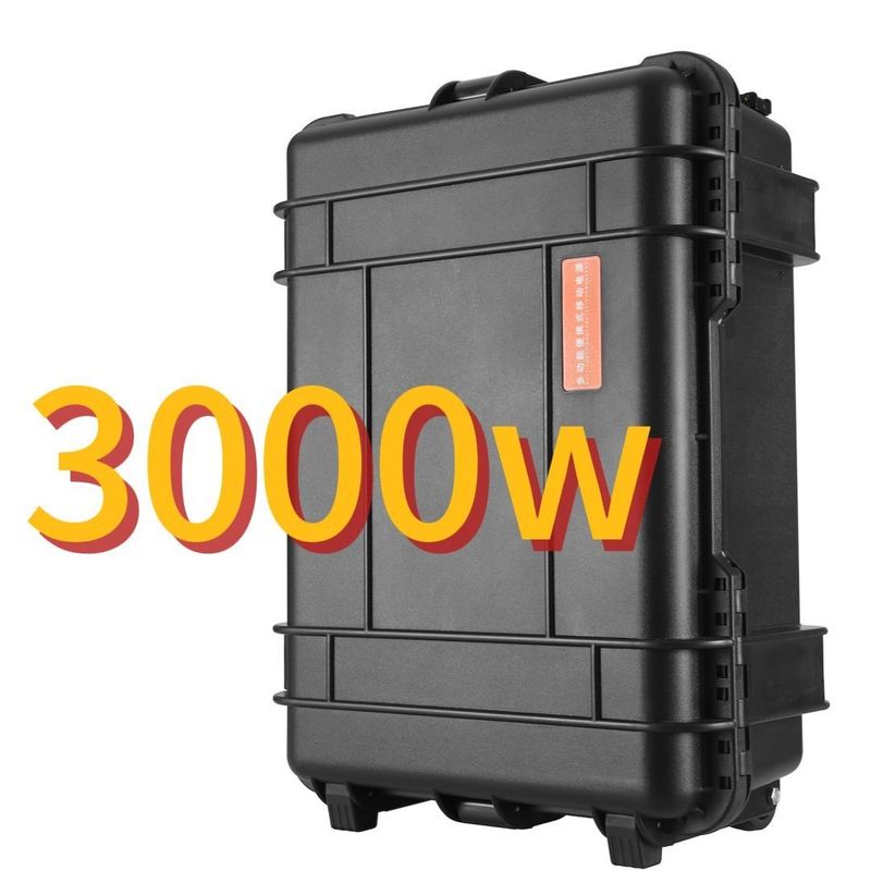 Δύναμη εξόδου 4000W Ηλιακές γεννήτριες φορητό σταθμό ηλεκτρικής ενέργειας για εξωτερική φωτογραφία UAV