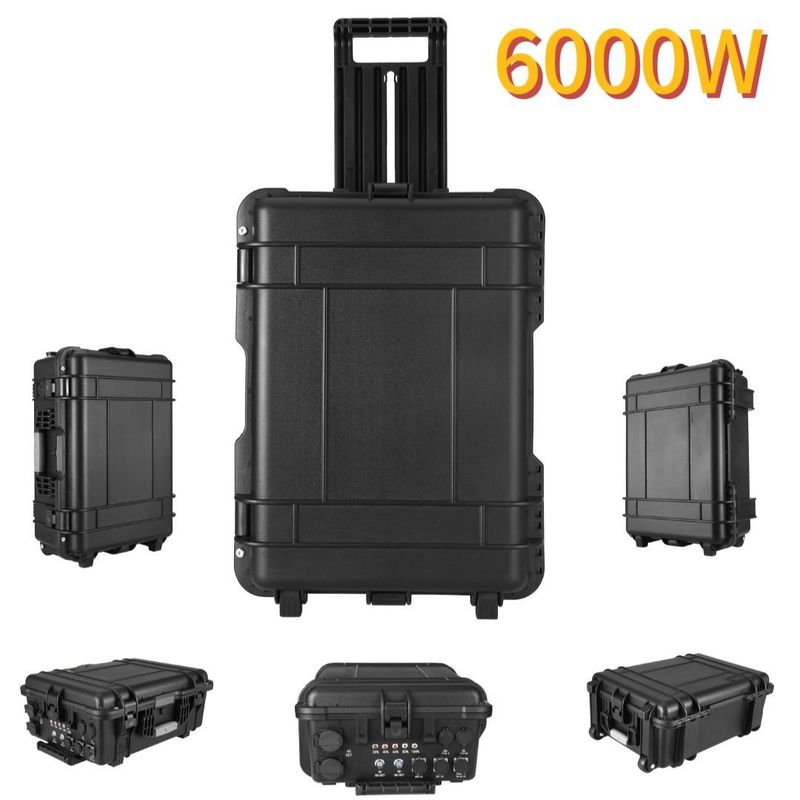 Ηλεκτρονικό ρεύμα 15A Max 6000W εξωτερικό φορτιστή USB για ταξίδια, κατασκηνώσεις και έκτακτες ανάγκες