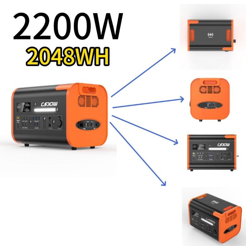 51.52V40ah 3.22V*16s Διακόπτης ισχύος σε αναμονή για κάμπινγκ με χωρητικότητα μπαταρίας 51.52V40ah