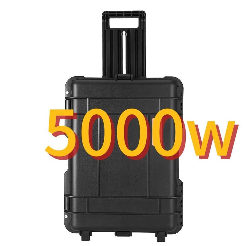 5000W/5000wh/2200W/3000W AC LiFePO4 Ηλιακός γεννήτης Ηλεκτρικός σταθμός εξωτερικού 110V/220V