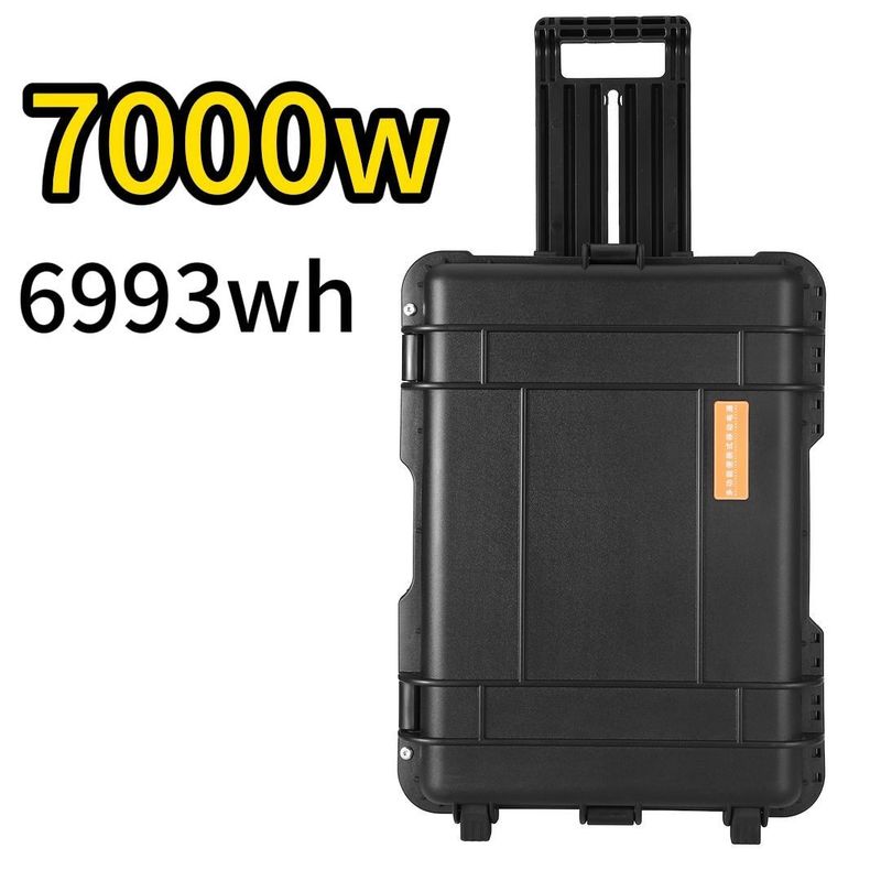 Αγορές Ανατολικής Ασίας 7000W/6993wh Φορητό σταθμό ηλεκτρικής ενέργειας για εξωτερική φωτογραφία με drone