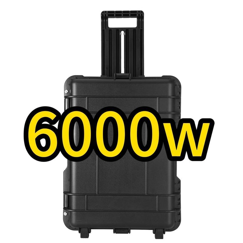 USB/Type-C 18W Max φορητό φορτιστή για σπίτι και κάμπινγκ 6000W 6216WH ST-60 ηλεκτρικό σταθμό