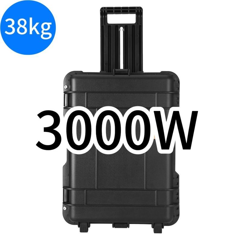 4000W/3840wh Μεγάλης χωρητικότητας κινητή τροφοδοσία για εξωτερικά ταξίδια Κέντρο ηλεκτροπαραγωγής αποθήκευσης έκτακτης ανάγκης 1