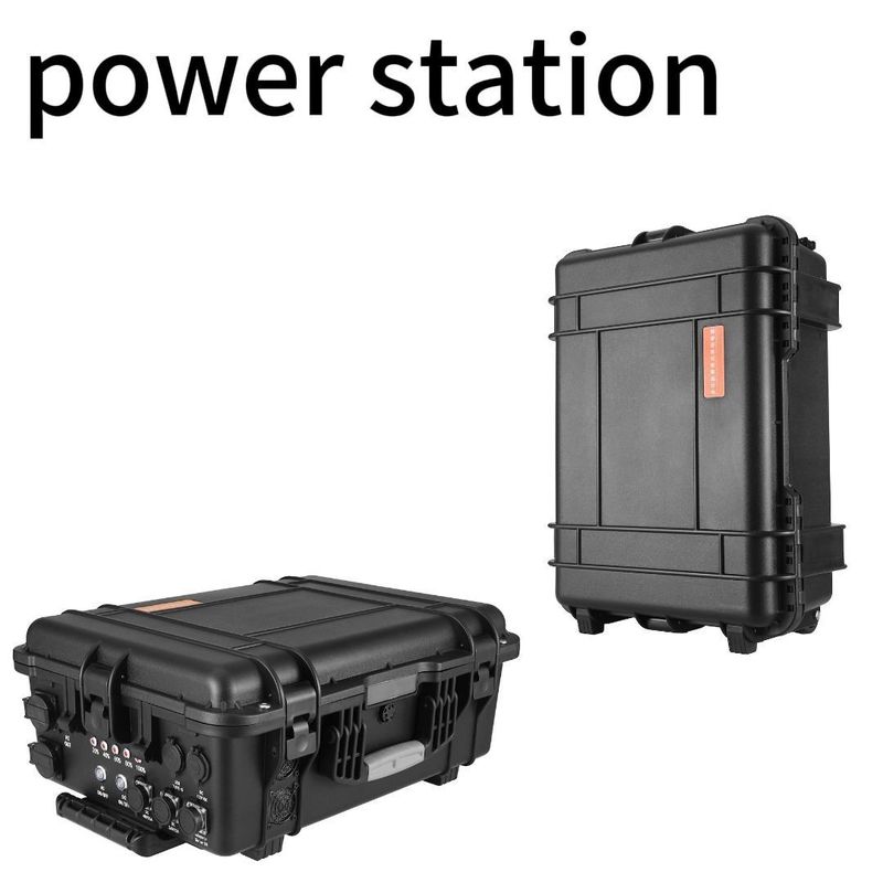 110V/220V AC έξοδος φορητό φορτιστή για σπίτι και κάμπινγκ 6000W 6212Wh με ηλιακό πάνελ USB