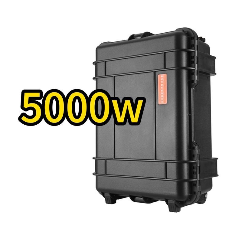 110V/230V5000W Δύναμη Ηλιακό φορητό σταθμό ηλεκτρικής ενέργειας για το σπίτι RV εξωτερική τράπεζα φόρτισης