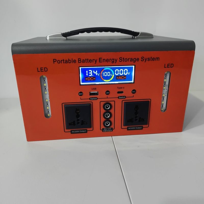 Μικρό φορητό σταθμό ηλεκτροπαραγωγής 300W/LiFePO4 με προστασία από υπερφόρτωση και κύμα διόρθωσης