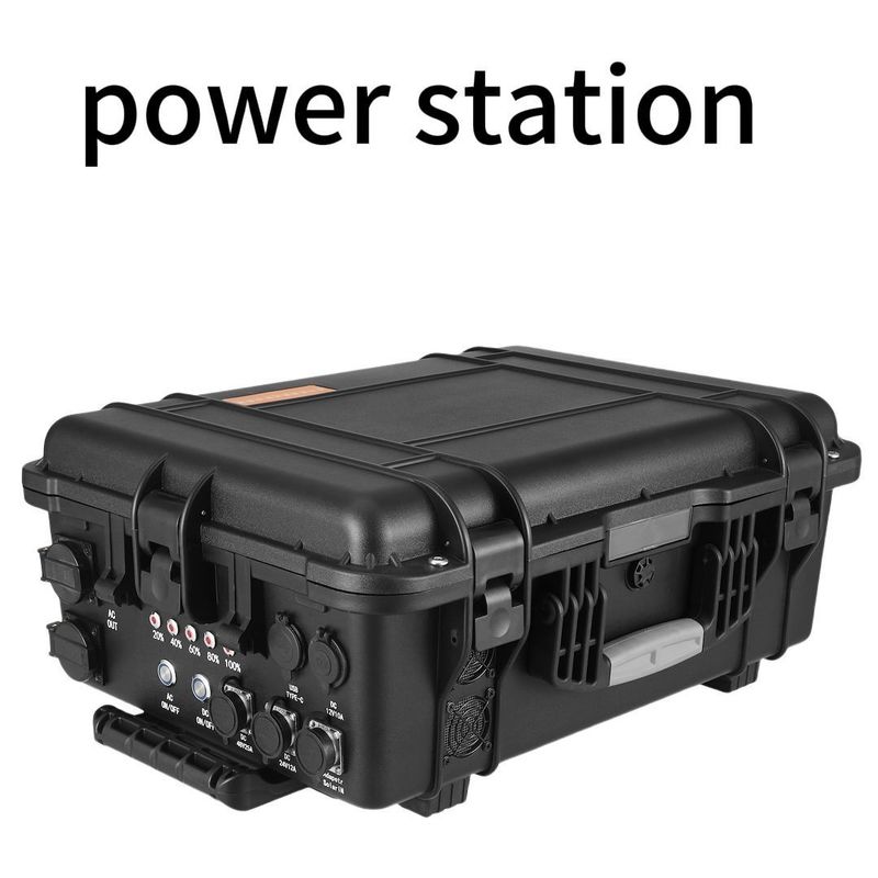 ST-60 6000W/6216wh Υψηλής ισχύος Αποθήκευση ενέργειας Μεταφορτώσιμο σταθμό ηλεκτρικής ενέργειας για υπαίθριο κάμπινγκ