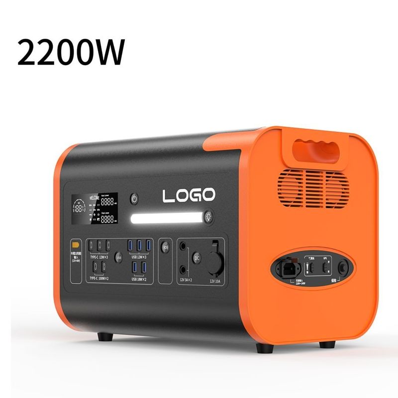 40ah/2048wh/2200W/2400W φορητός γεννήτης ενέργειας έκτακτης ανάγκης εξωτερική ενέργεια 3 σταθμός ενέργειας