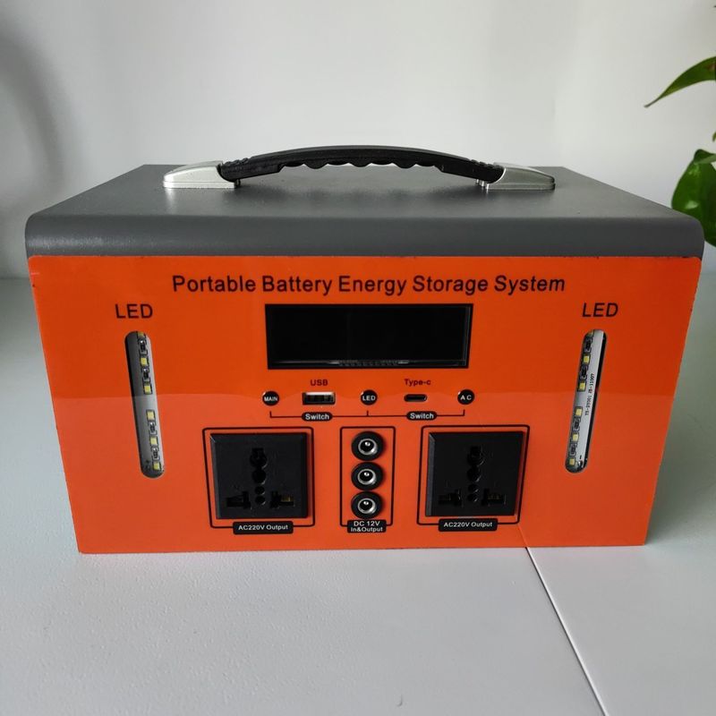 300W/500W φορητό σταθμό ηλεκτρικής ενέργειας για κατασκήνωση και σπίτι έκτακτης ανάγκης USB DC έξοδος 5V/10W Max