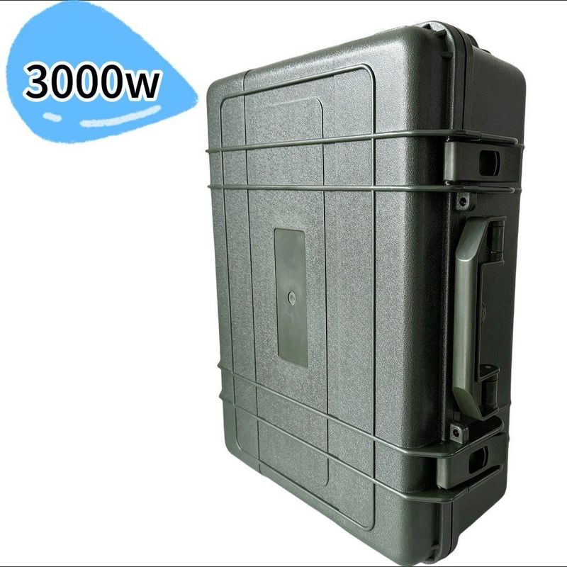 3000W/3024wh επαναφορτιζόμενη μπαταρία Ηλιακή γεννήτρια Ιδανική για εξωτερικές λύσεις ενέργειας