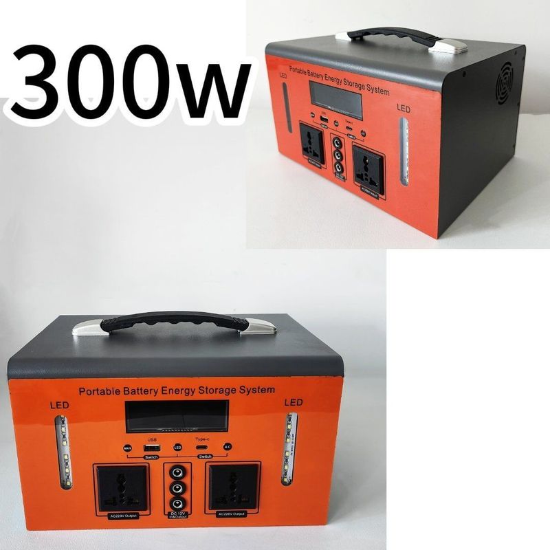 300W/110V/220V XT300 Εξωτερικός σταθμός ηλεκτρικής ενέργειας για φόρτιση εν κινήσει Συμπεριλαμβάνεται προσαρμογός συνεχούς ρεύματος